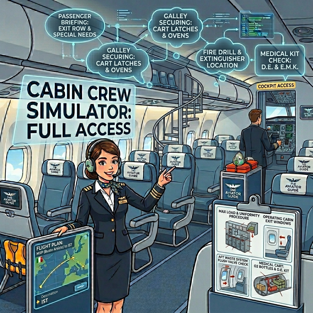 addestramento cabin crew
