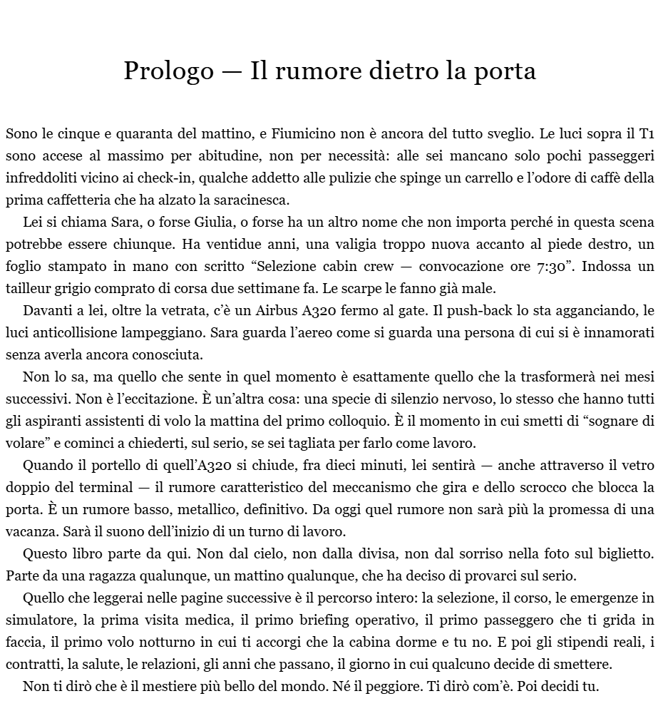 selezioni assitente di volo in italia