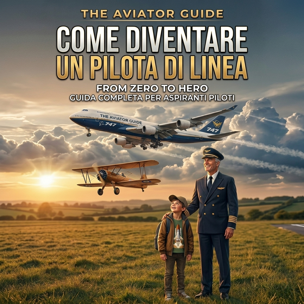 Come diventare pilota di linea — guida completa PDF italiano 2026