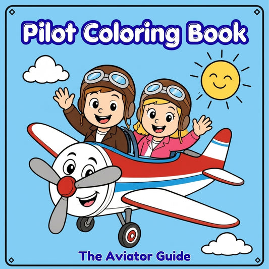 Pilot Coloring Book