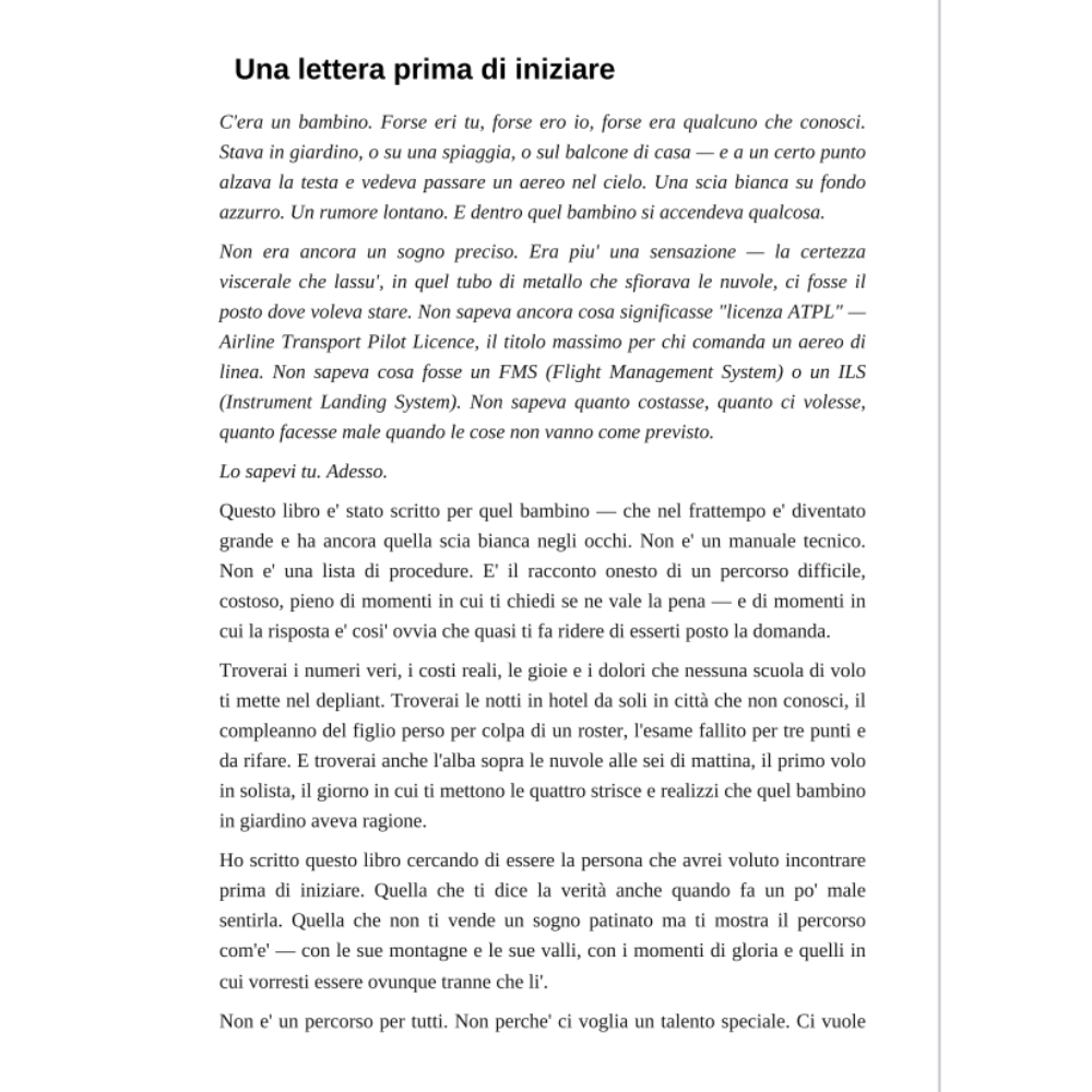 Come diventare un pilota di linea
